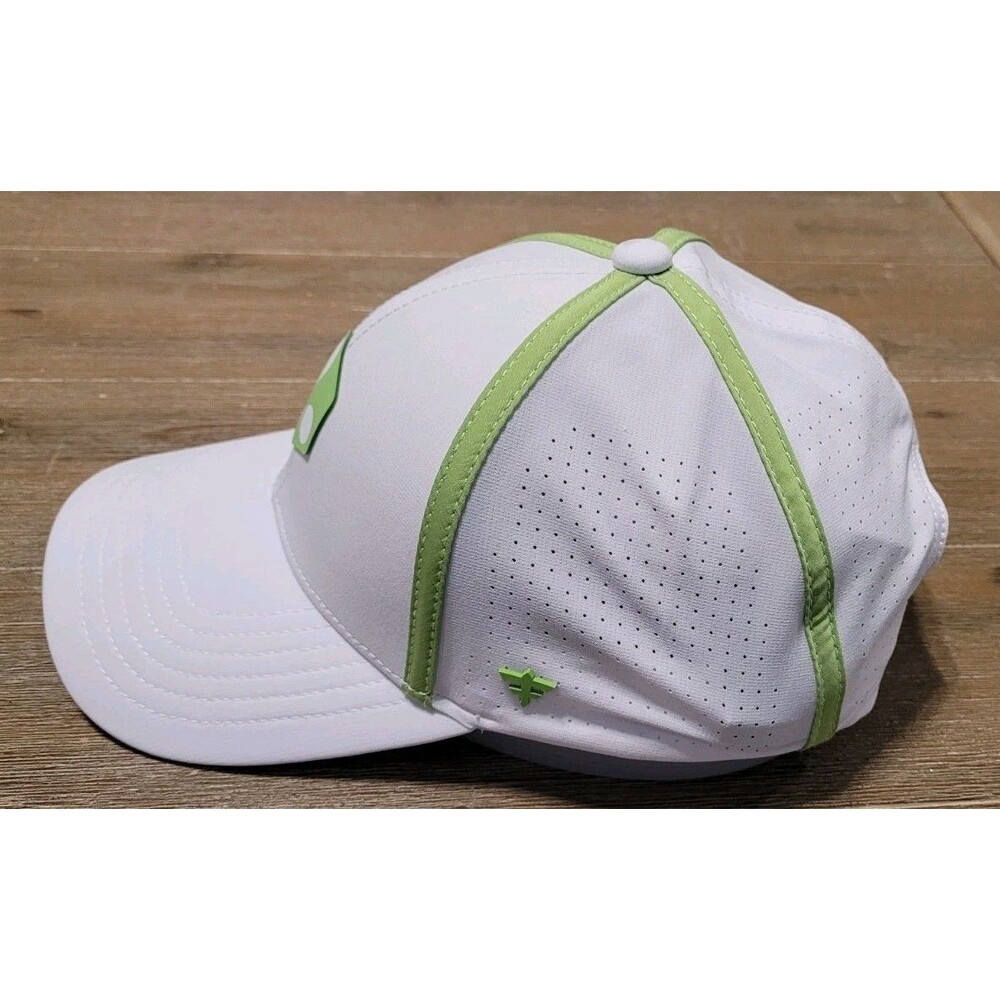 Lero Golf X Fury Athletix Hat Lime Green White Cap Adjustable Strap All-in Pulse - Picture 2 of 5